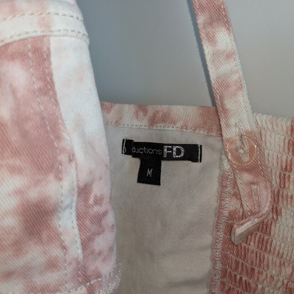 Pink Denim Vest - Picture 3 of 3